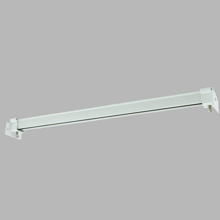 Wall brackets in the day U-rails white 2 pcs